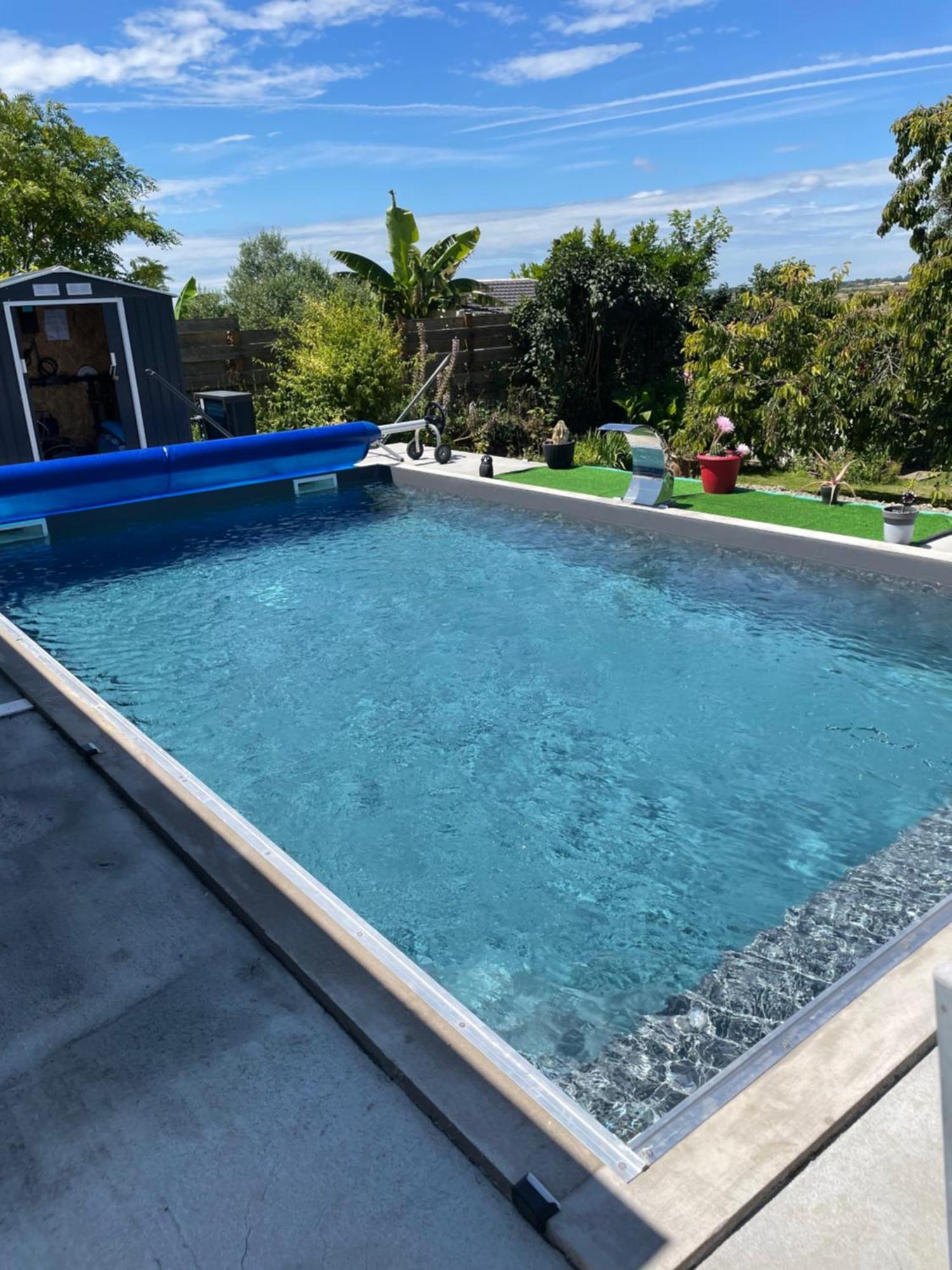 Hotel Au Calme Dans Le Marais Avec Piscine à Yves Extérieur photo